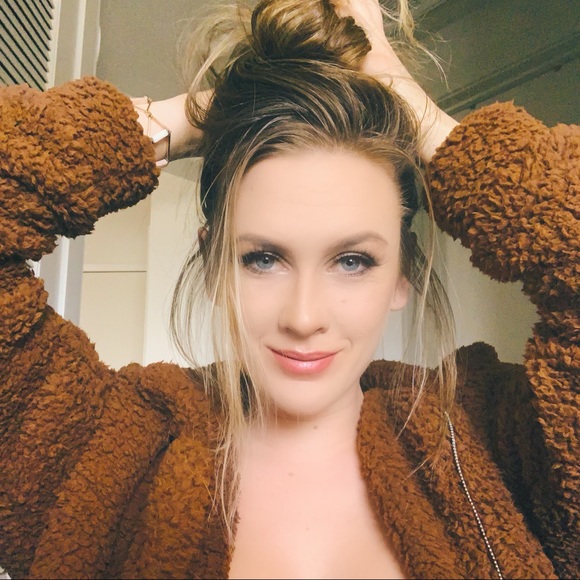 Teddy Coat in Rust - Picture 2 of 5